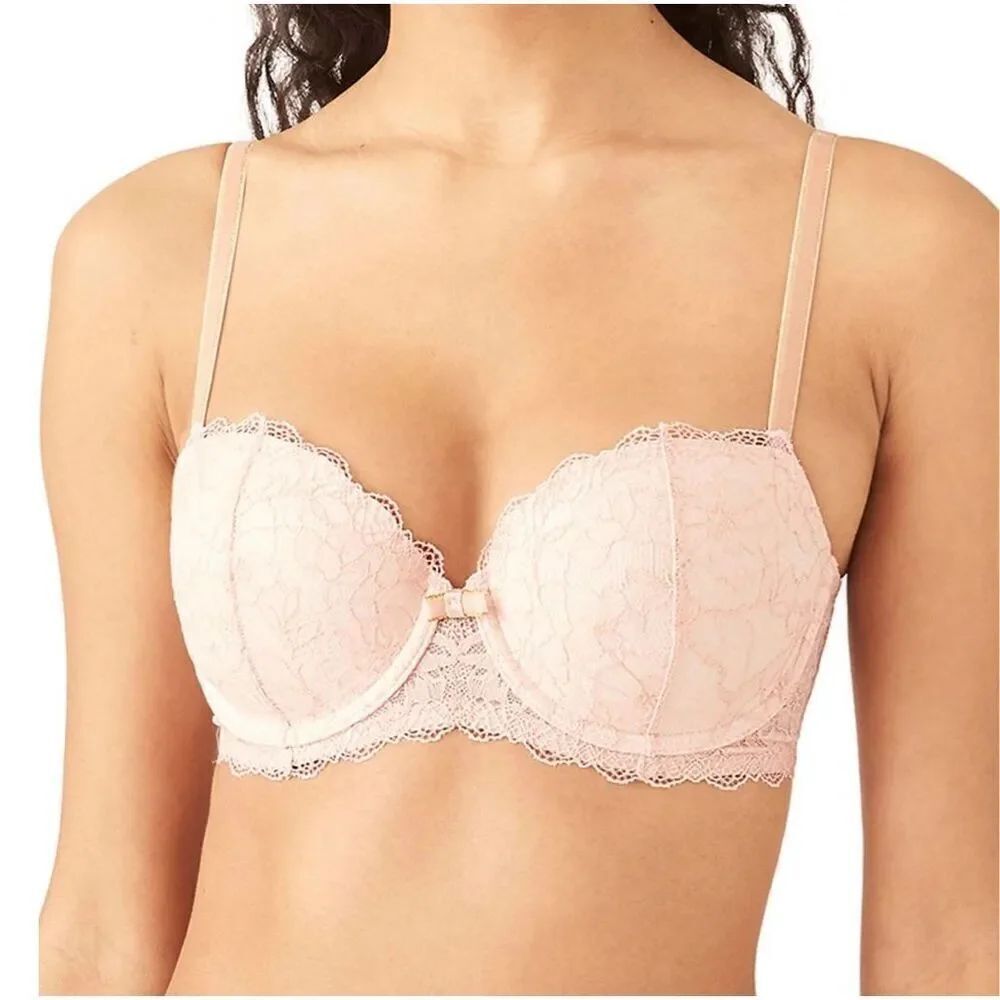 b tempt’d by Wacoal NWT size 32C bra lace encounter contour rose smoke